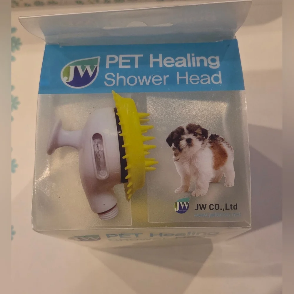 Vintage JW PET HEALING Shower Head 